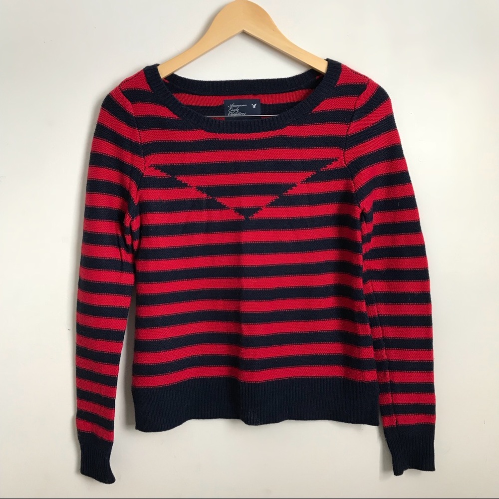 American Eagle Striped Sweater